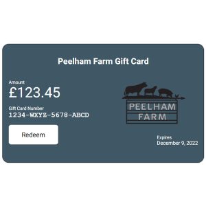 peelham farm gift card